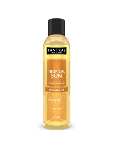 INTIMATELINE - TANTRAS LOVE OIL ÓLEO DE MASSAGEM SOLAR TROPICAL 150 ML