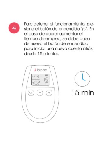 500 COSMETICS - ELETROESTIMULAÇÃO DE AUMENTO DA MAMA U