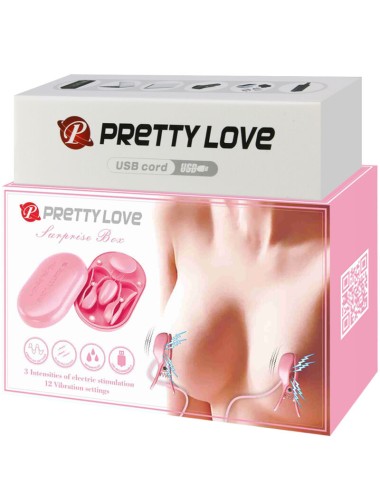 PRETTY LOVE - CAIXA SURPRESA PINA DE ESTIMULAO ELECTRO ROSA