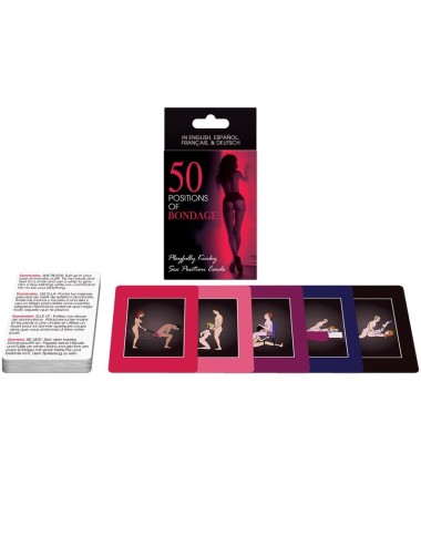KHEPER GAMES - 50 POSIÇÕES DE CARTÕES DE BONDAGE