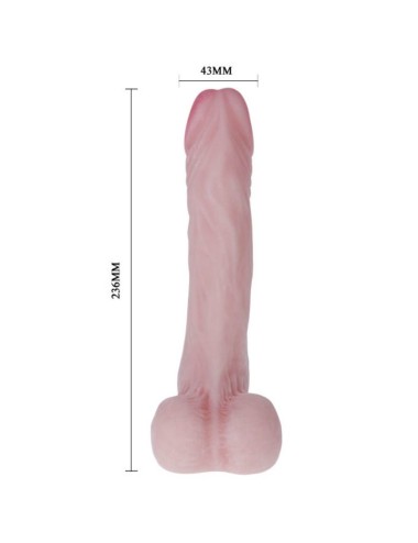 BAILE - VIBRADOR DE GALO REALISTA NATURAL