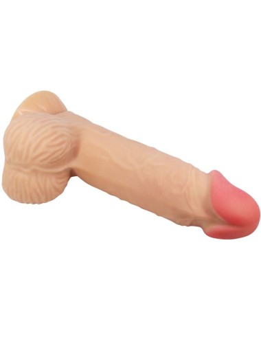 PRETTY LOVE - SÉRIE SLIDING SKIN DILDO REALÍSTICO COM VENTOSA DESLIZANTE PELE 20,6 CM
