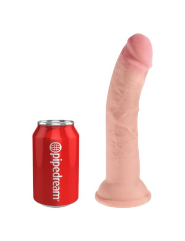 KING COCK - DILDO TRIPLA DENSIDADE 21.6 CM