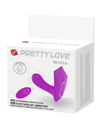 PRETTY LOVE - ESTIMULADOR DE CONTROLE REMOTO LOVE WILLIE