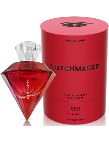 OLHO DE AMOR - MATCHMAKER RED DIAMOND LGBTQ PERFUME FEROMONES PARA ELA 30 ML