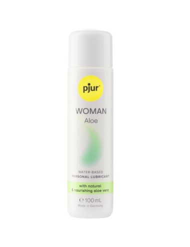 PJUR - WOMAN ALOE LUBRIFICANTE  BASE DE GUA 100 ML