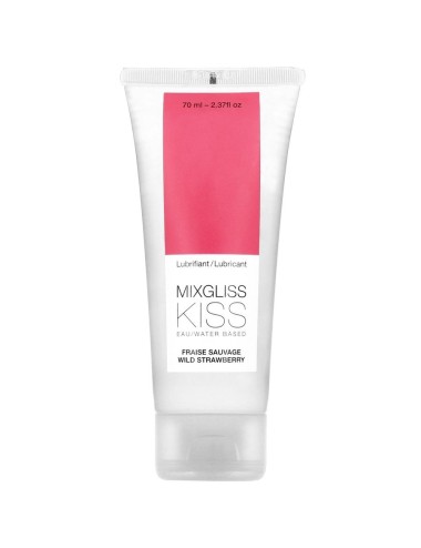 MIXGLISS - LUBRIFICANTE BASE DE GUA SABOR MORANGO 70 ML
