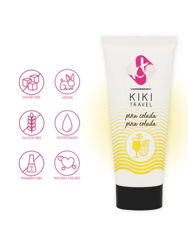 KIKÍ TRAVEL - PINA COLADA LUBRIFICANTE 50 ML