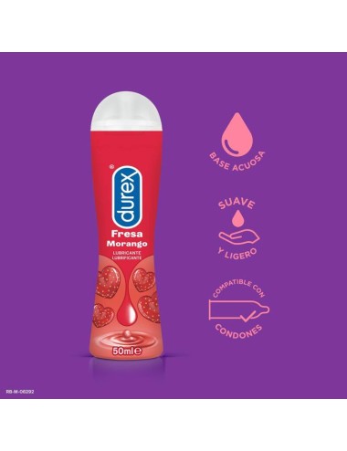 DUREX - JOGO MORANGO 50 ML