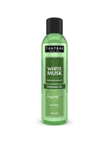 INTIMATELINE - TANTRAS LOVE OIL MUSK BRANCO 150 ML