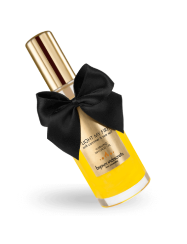 BIJOUX - ÓLEO DE MASSAGEM EFEITO CALOR AROMA CARAMELO