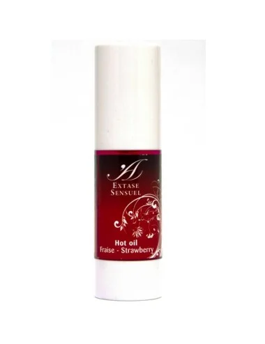 EXTASE SENSUAL - ÓLEO ESTIMULANTE DE CALOR DE MORANGO 30 ML
