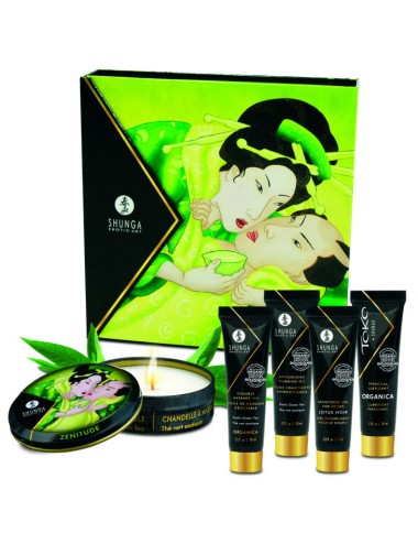 SHUNGA - KIT DE CHÁ VERDE ORGÂNICO SECRET GEISHA