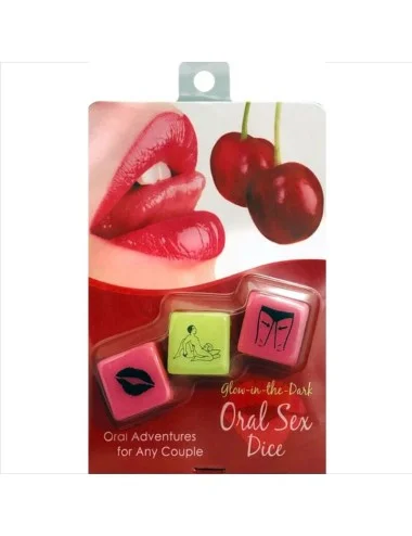 KHEPER GAMES - JOGO DE DADOS DE SEXO ORAL COM GLOW IN THE DARK