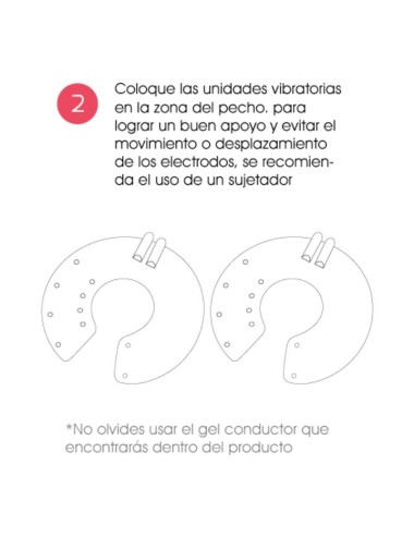 500 COSMETICS - ELETROESTIMULAÇÃO DE AUMENTO DA MAMA U