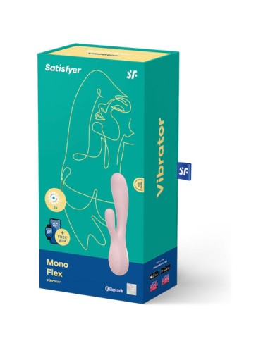 SATISFYER - MONO FLEX ROSA COM APLICATIVO