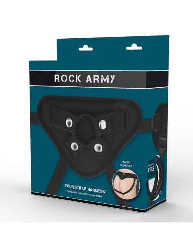 ROCKARMY - ARNÊS AJUSTÁVEL E ANÉIS FLEXÍVEIS