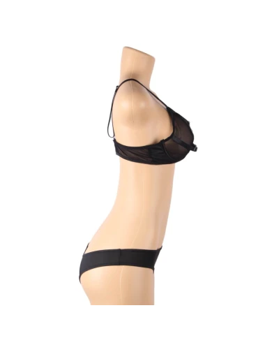 QUEEN LINGERIE - CONJUNTO DUAS PEAS S/M