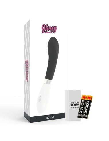 GLOSSY - VIBRADOR JOHN PRETO