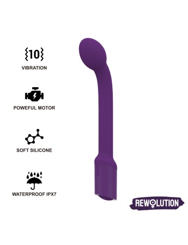 REWOLUTION - REWOFLEX VIBRADOR ESTIMULADOR FLEXÍVEL DE PONTO G