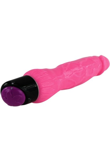 BAILE - VIBRADOR SEXO REALISTA COLORIDO ROSA 24 CM
