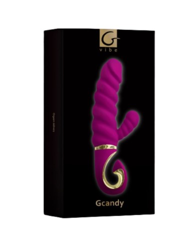 G-VIBE - BRINQUEDOS DIVERTIDOS COELHO VIBRADOR GCANDY SWEET RASPBERRY