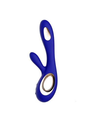 LELO - SORAYA WAVE VIBRADOR COELHO MEIA NOITE AZUL