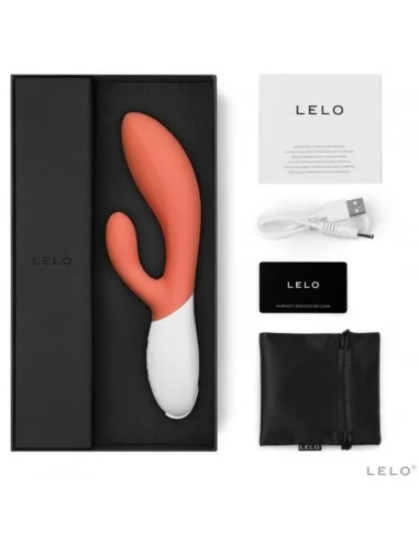 LELO - INA 3 VIBRADOR DE COELHO CORAL DE LUXO