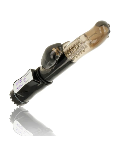 OHMAMA - VIBRADOR ROTADOR COM ESTIMULADOR DE CLITÓRIS DELFIN