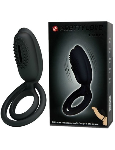 PRETTY LOVE - ANEL VIBRADOR COM ESTIMULADOR ESTHER