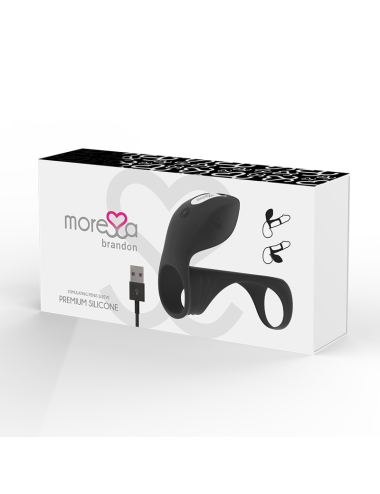 MORESSA - ANEL VIBRADOR BRANDON COM TAMPA