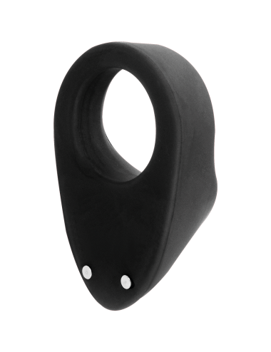 INTENSE - ANEL VIBRADOR RECARREGVEL OTO PRETO