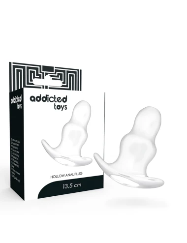 ADDICTED TOYS - DILATADOR ANAL GRANDE DE 13 CM - TRANSPARENTE