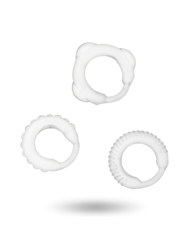 ADDICTED TOYS - C-RING SET CLARO