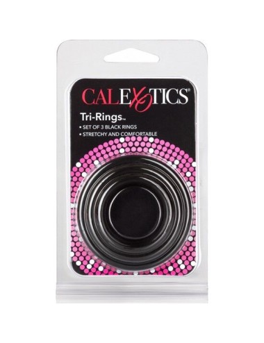 CALEXOTICS - TRI-ANÉIS PRETO