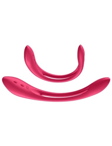 SATISFYER - MULTI VIBRADOR ELASTIC JOY VERMELHO