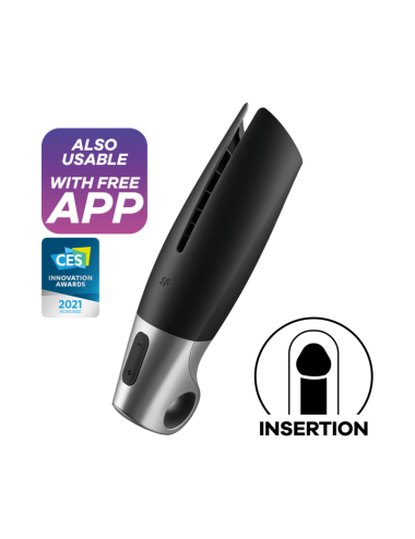 MASTURBADOR SATISFYER POWER - PRETO