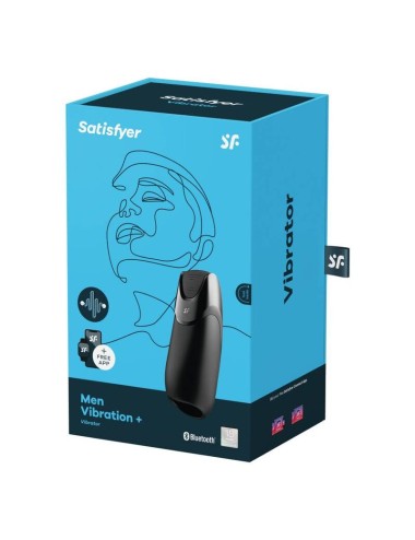 SATISFYER - MEN VIBRATION+ PRETO