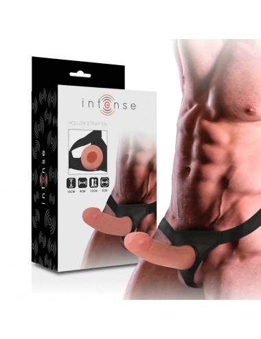 INTENSE - ARNÊS OCO COM DILDO 16 X 3 CM