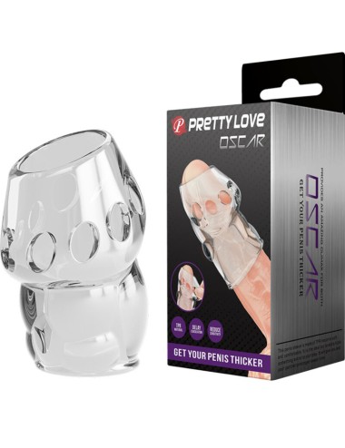 PRETTY LOVE - OSCAR PÊNIS MAIS ESPESSO TRANSPARENTE
