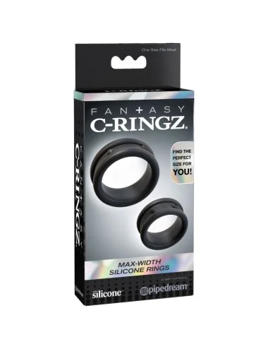 FANTASY C-RINGZ - ANÉIS DE SILICONE MAX / WIDHT