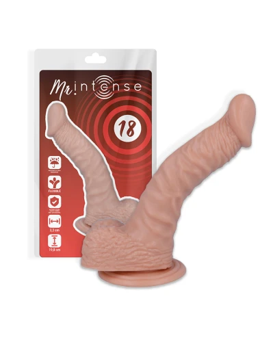 MR INTENSE - 18 REALISTIC PENIS 19.8 CM -O- 3.2 CM