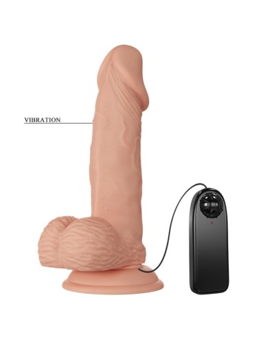 BAILE - LINDO ENCONTRO VIBRAO ZEBULON 19.4 CM NATURAL