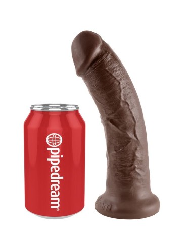 KING COCK - 8 DILDO MARROM 20.3 CM