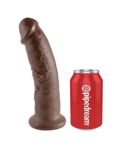 KING COCK - 9 DILDO MARROM 22.9 CM