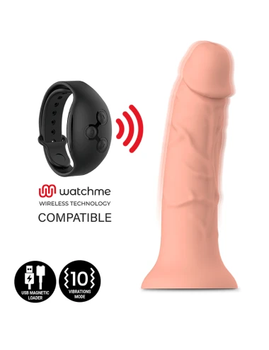 MYTHOLOGY ASHER ORIGINAL DILDO S - VIBRADOR WATCHME TECNOLOGIA SEM FIO COMPATÍVEL