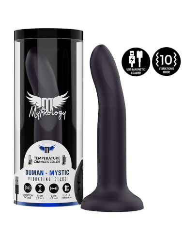 MYTHOLOGY - DUMAN MYSTIC DILDO M - VIBRADOR COMPATÍVEL COM A TECNOLOGIA WATCHME WIRELESS