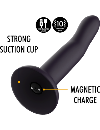 MYTHOLOGY - DUMAN MYSTIC DILDO M - VIBRADOR COMPATÍVEL COM A TECNOLOGIA WATCHME WIRELESS