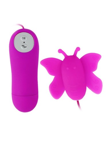 BAILE - LOVE EGGS BUTTERFLY ESTIMULADOR DE CLITÓRIS 12 VELOCIDADES LILAC CONTROLE REMOTO