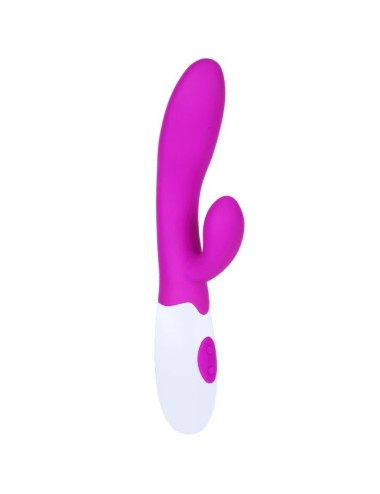 PRETTY LOVE - VIBRADOR ALVIS COM ESTIMULADOR DE CLITÓRIS